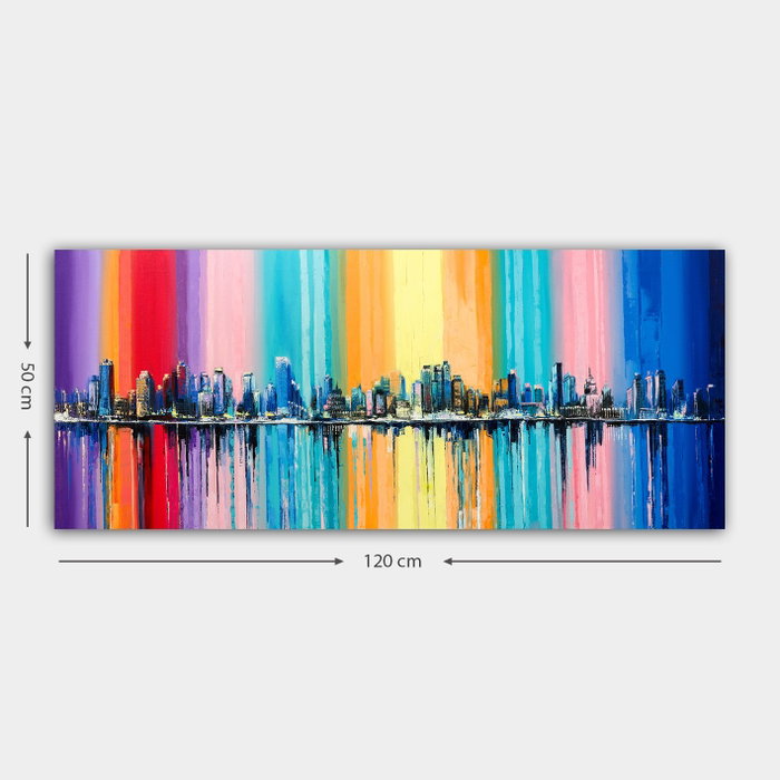 Wallity Lienzo Decorativo Multicolor 50 x 120 cm Wallity Lienzo Decorativo Multicolor 50 x 120 cm